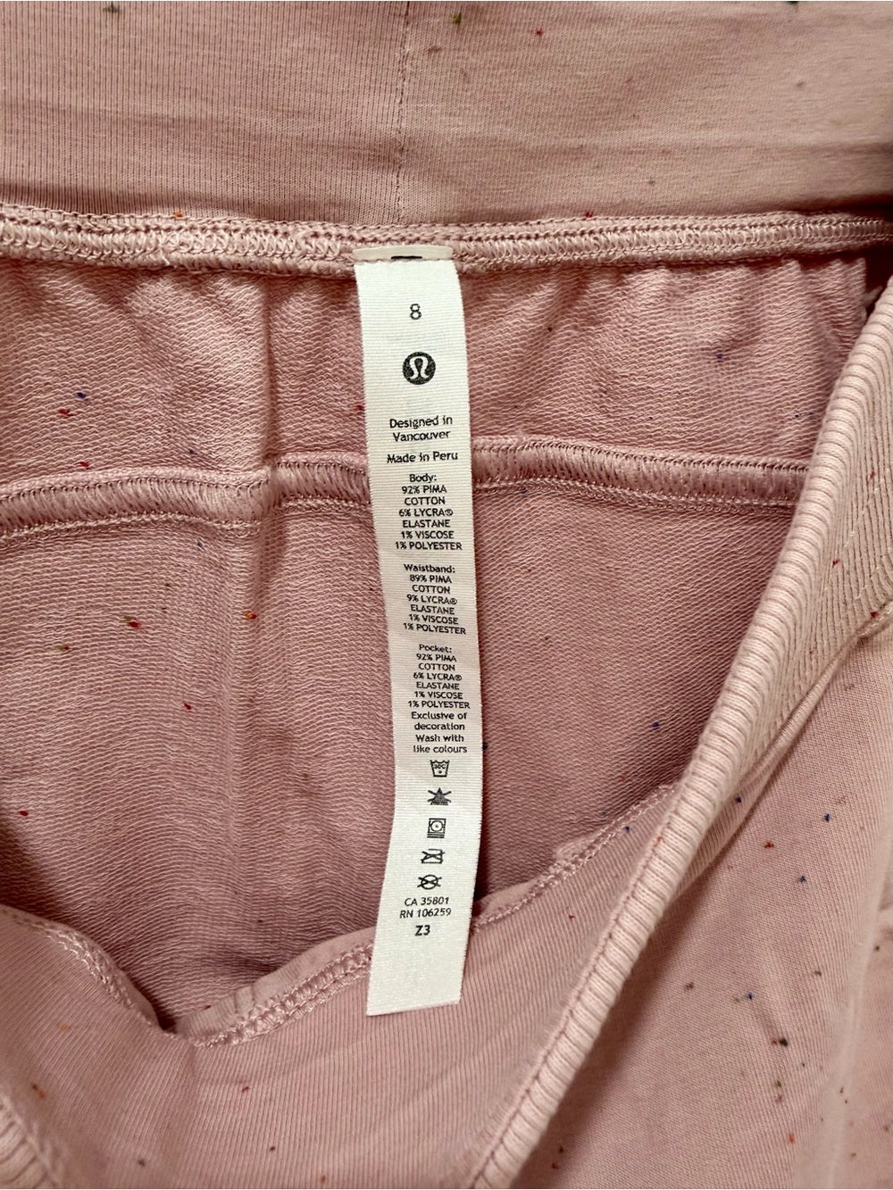 Lululemon Athletica LA Sweatshort in Mink Berry - Picture 6 of 6